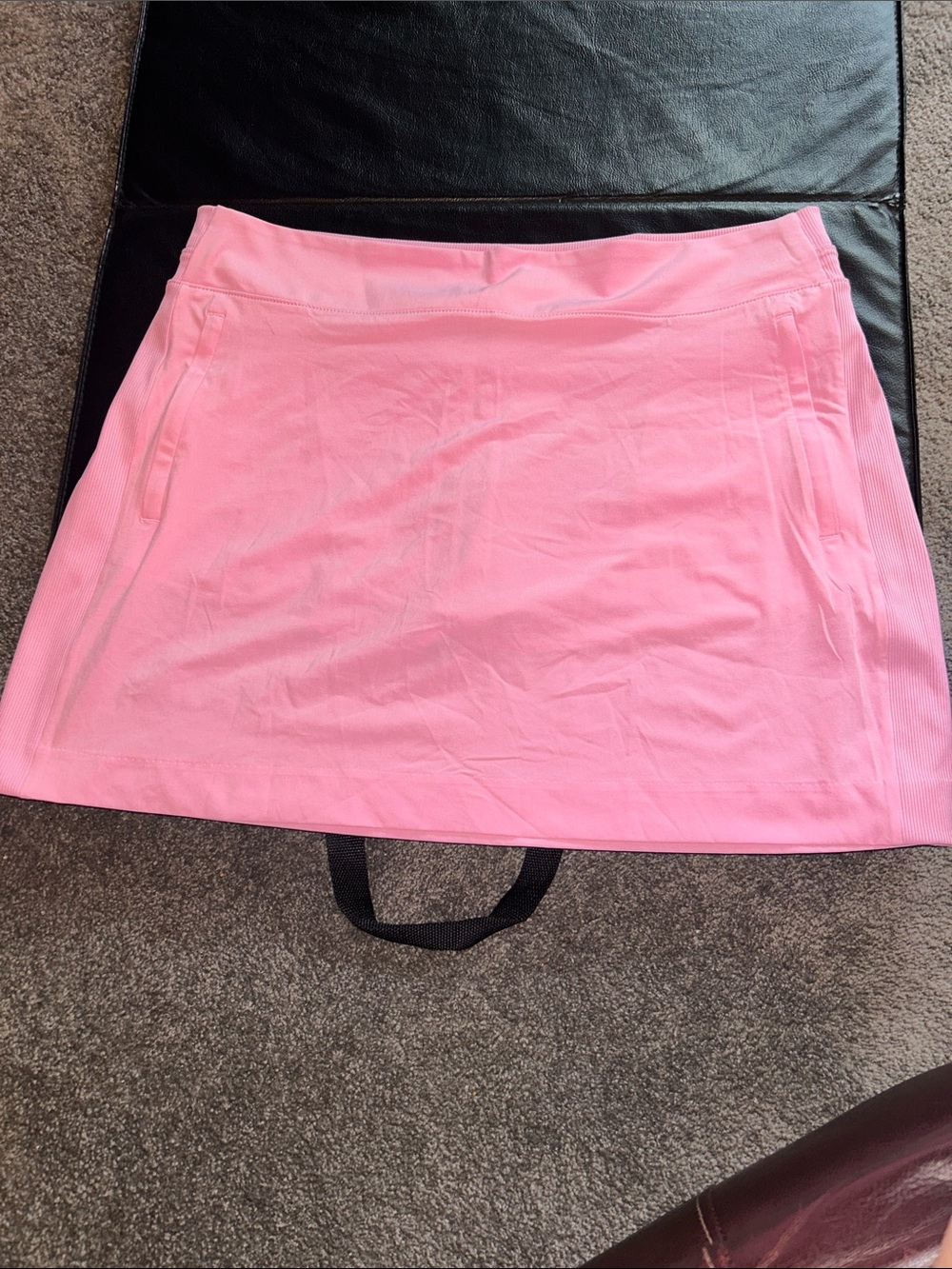 Women's Pink Active Mini Skirt with Side Pockets